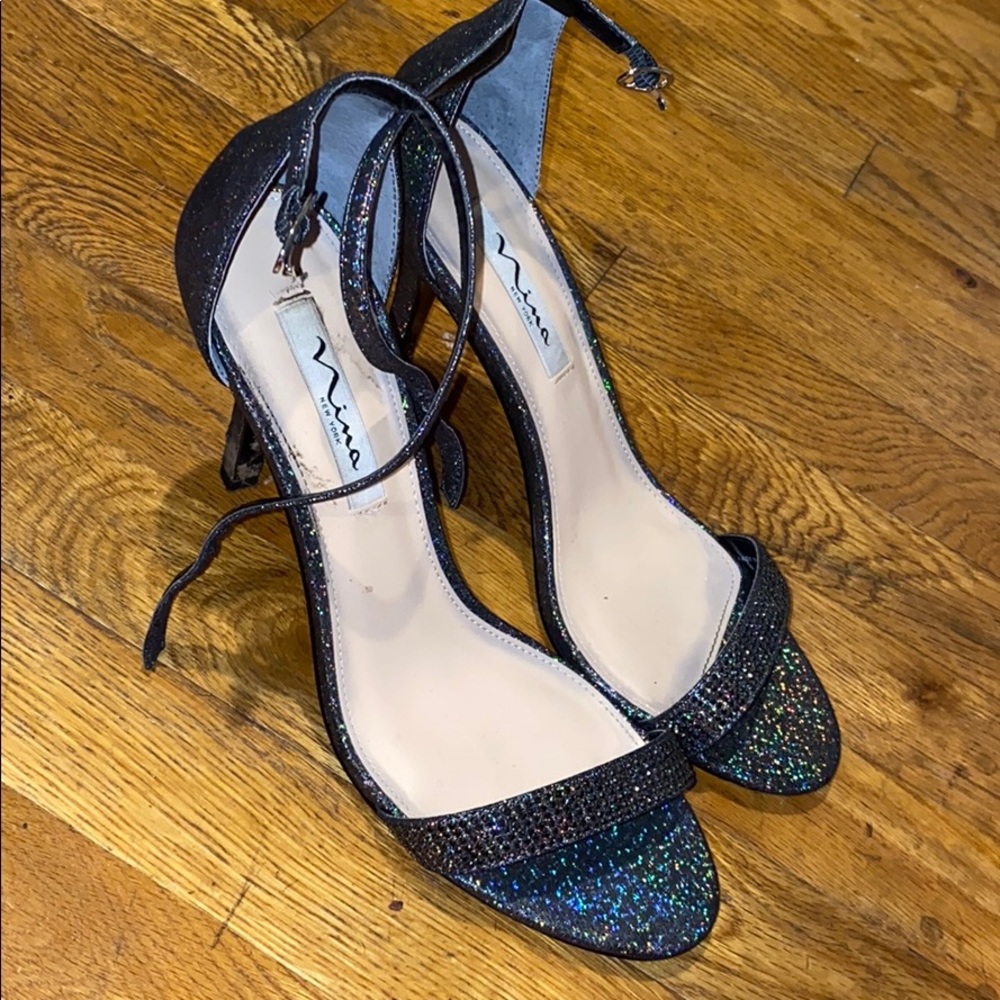 Sparkly heel! BRAND NEW! WORN ONCE